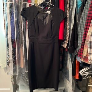 Black pencil dress